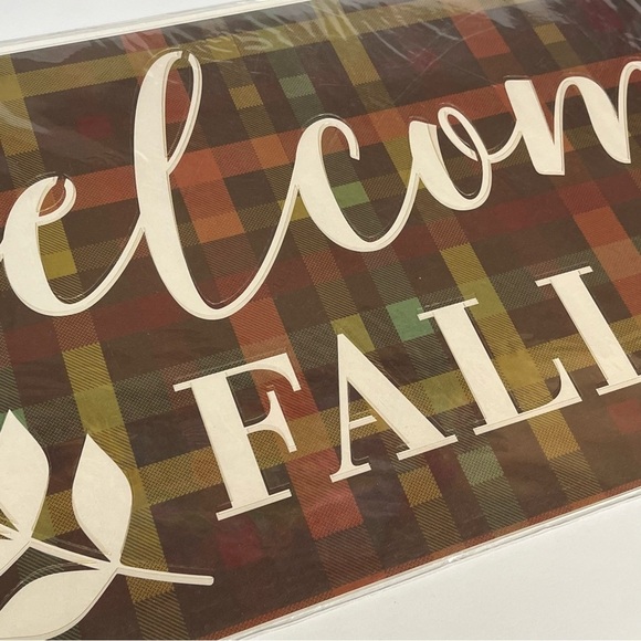 Simply Autumn Craft Stencil Designs Fall 10”x22” 3 Designs per Package Lot of 2 - Picture 5 of 7